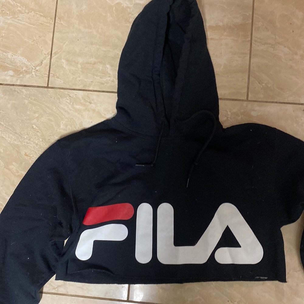 Brand new Fila crop top sweater